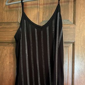 Vocal Tank with silver stones. Brand new never worn.